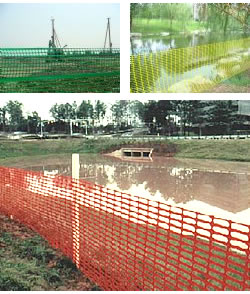 Temporary Safety Mesh Fencing of PVC Mesh Fabric