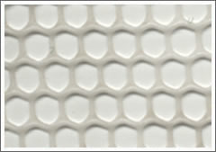 Honeycomb Plastic Mesh, Netting and Mattress: 14mm opening, 1.5mm