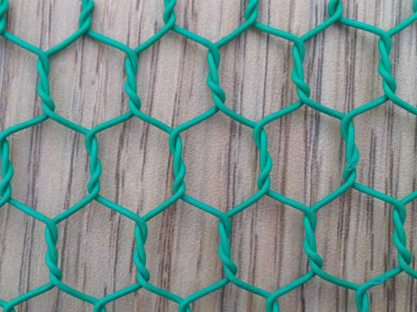 Plastic Coated Hexagonal Hole Rabbit Netting